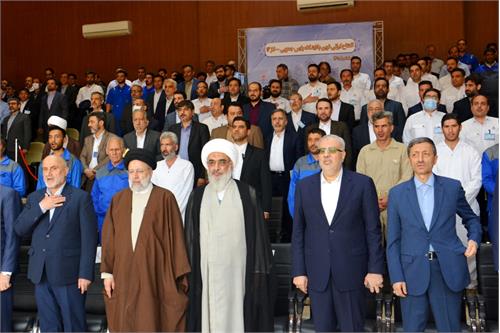 حضور رئیس جمهور، وزیر نفت، مدیرعامل شرکت ملی گاز ایران در عسلویه و کنگان پایتخت انرژی ایران