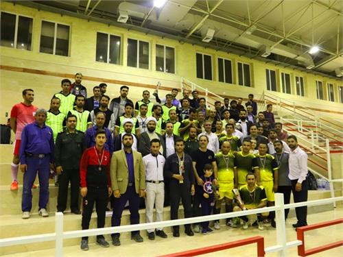 مسابقات فوتسال بسیج پالایشگاه نهم مجتمع گاز پارس جنوبی پایان یافت