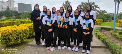 درخشش دختران زیر هفده سال مجتمع گاز پارس جنوبی در المپیاد ورزشی شرکت ملی گاز ایران