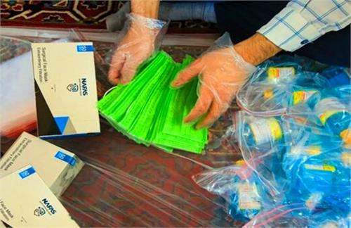 ارسال  4 هزار بسته بهداشتی شامل ماسک و مواد ضدعفونی جهت دانش آموزان شهرستان عسلویه